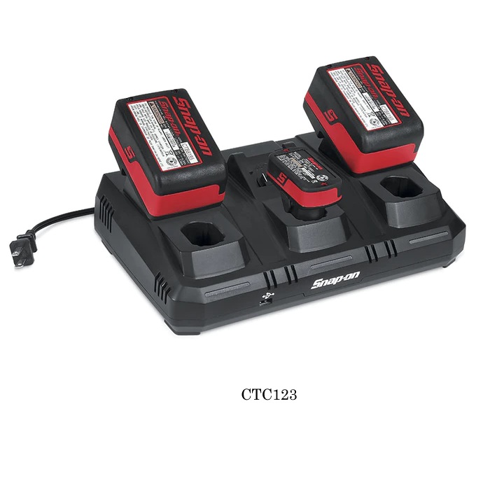 Snapon Power Tools CTC123 14.4–18 V Multi-Bay Charger